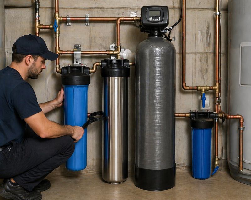 Water Filtration Installation in Cincinnati, OH